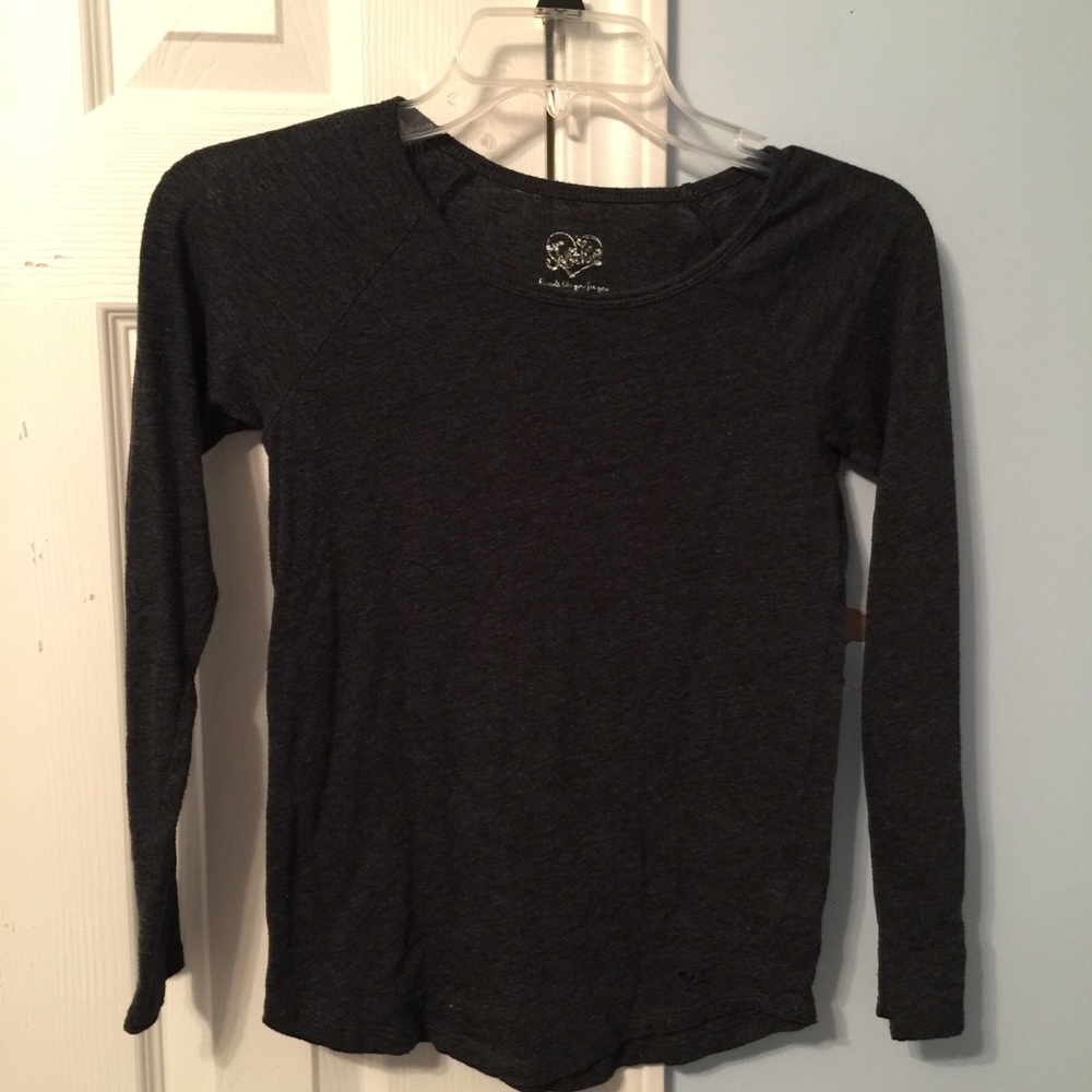 Charcoal - Girls Justice Top